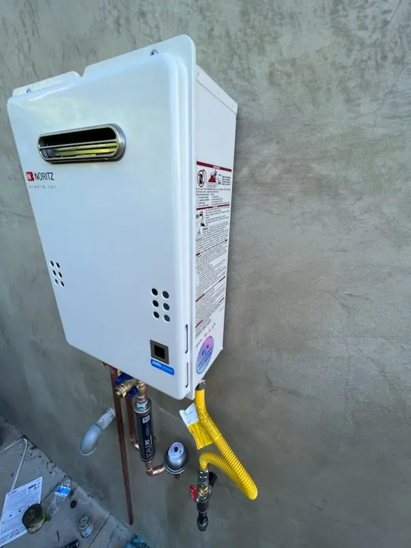 Tankless water heater installation for Lanes Corner homes